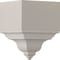 Ekena Millwork 5 1/2"W x 5 1/2"P x 13 3/4"H, Outside Corner for Moulding Profiles Less than 5 1/2"P and 6 3/4"H MOC05X06BI - alternate 2